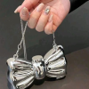 Shiny Bow Handbag